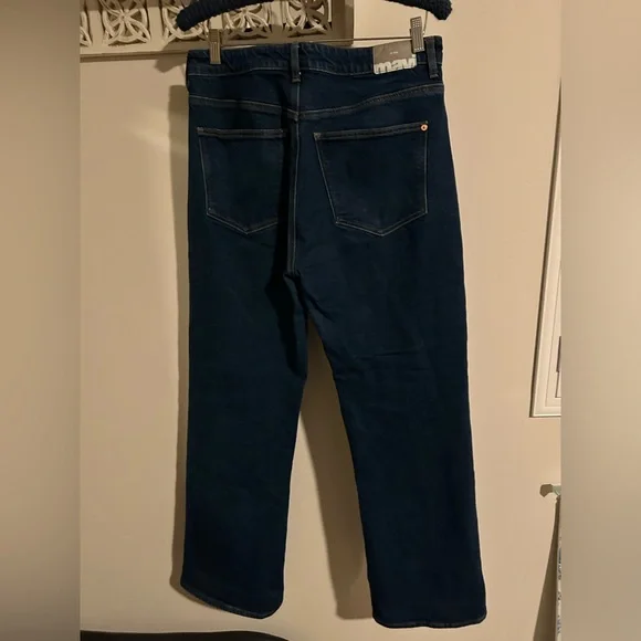 Mavi Victoria Solid Deep Wide Leg Jeans - Picture 5 of 10